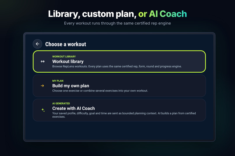RepLens: AI Form Coach for Fire TV – screenshot 5