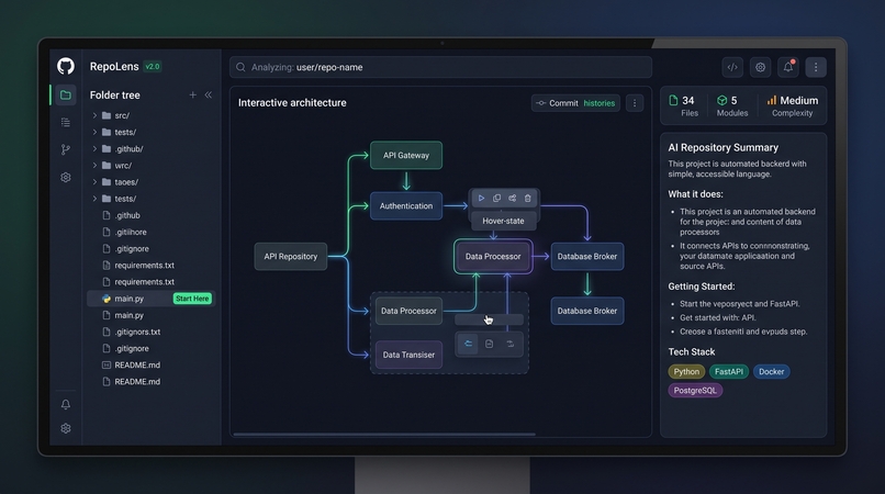 GitHub Repository aur Code Tutor  – screenshot 2
