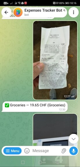 Expenses Tracker Bot – screenshot 5