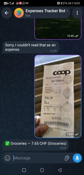 Expenses Tracker Bot – screenshot 7