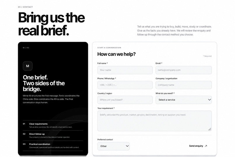 Mirror AI — From Global Demand to Local Action – screenshot 6