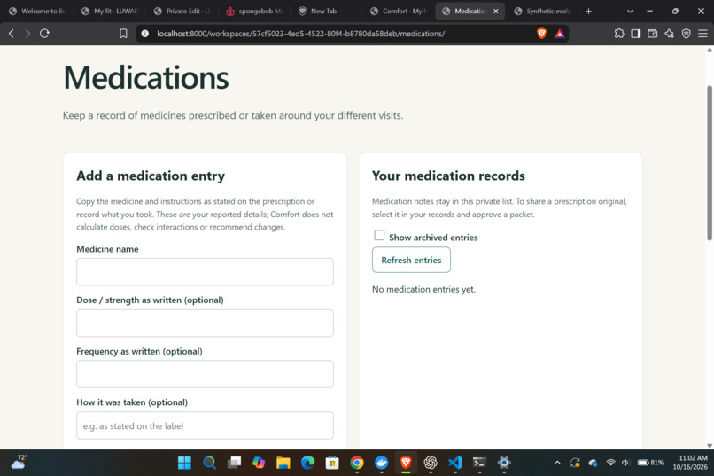 Comfort – screenshot 5