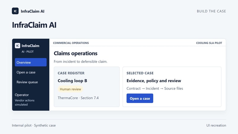 InfraClaim AI – screenshot 1