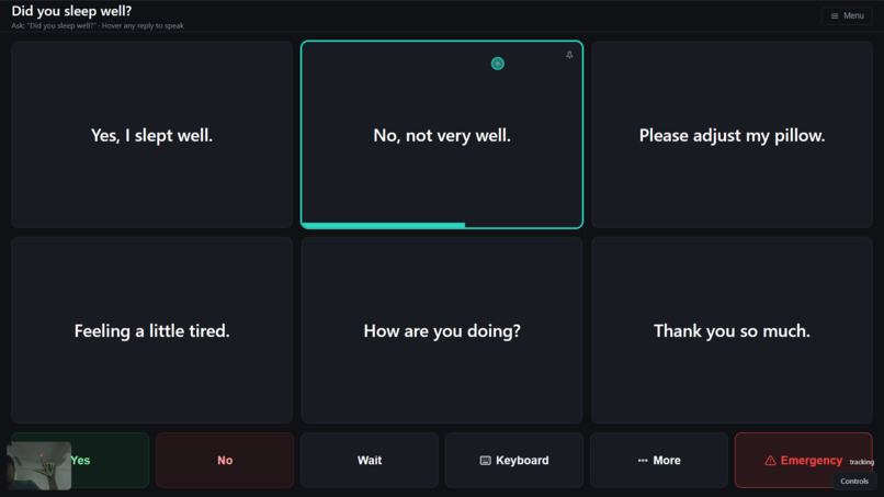 Gaze Voice – screenshot 1