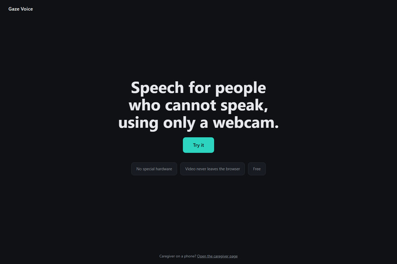 Gaze Voice – screenshot 3