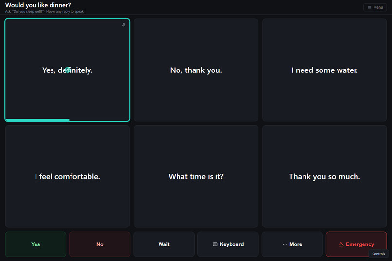 Gaze Voice – screenshot 4