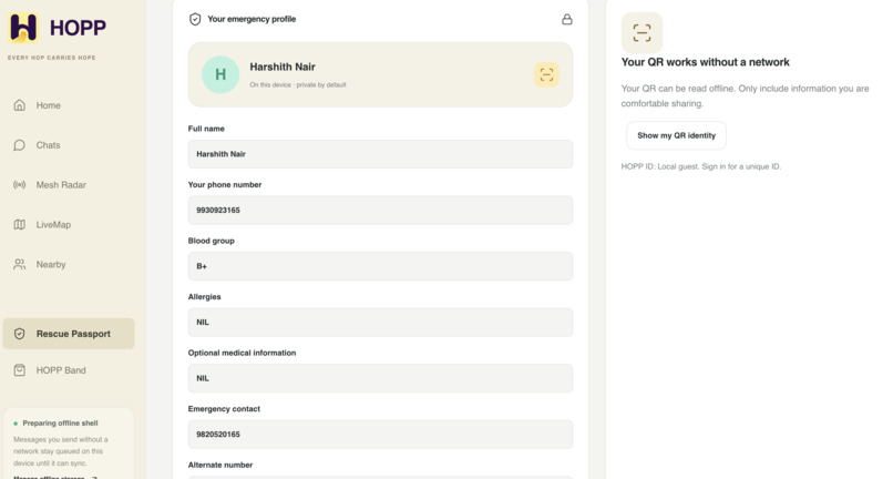 HOPP – screenshot 2