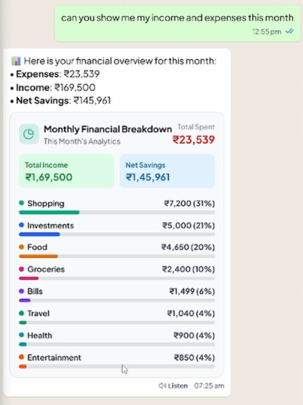 WhatsMyFin – screenshot 5