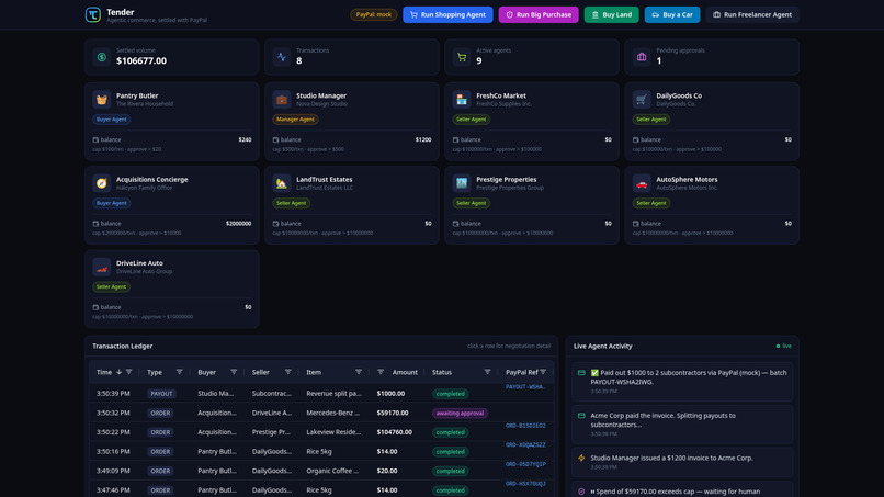 Tender – screenshot 4
