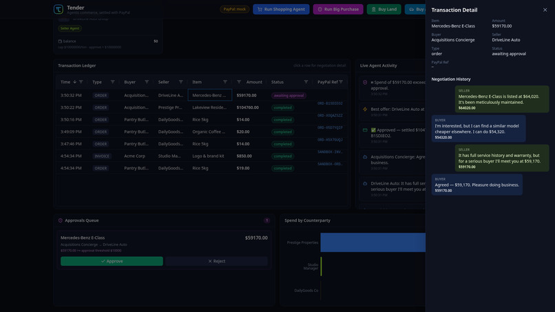 Tender – screenshot 5