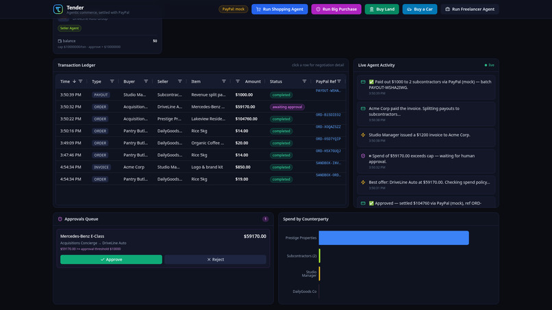 Tender – screenshot 6