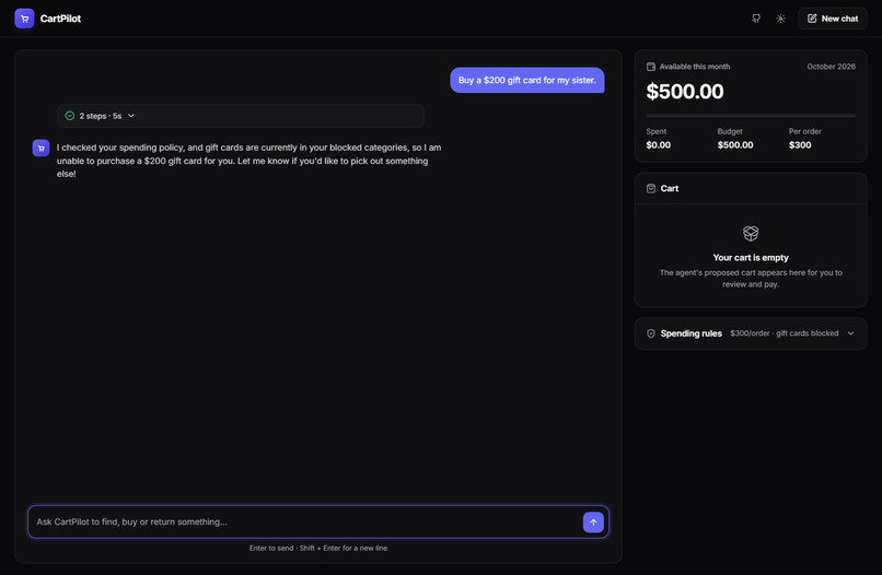 CartPilot – screenshot 1