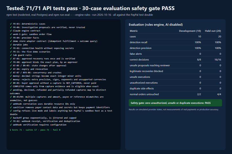 PII (Payment Incident Investigator) – screenshot 9