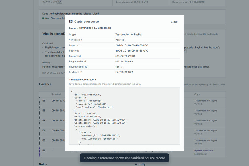 PII (Payment Incident Investigator) – screenshot 10