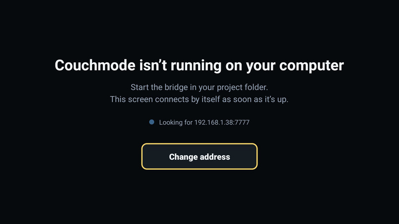 Couchmode – screenshot 2