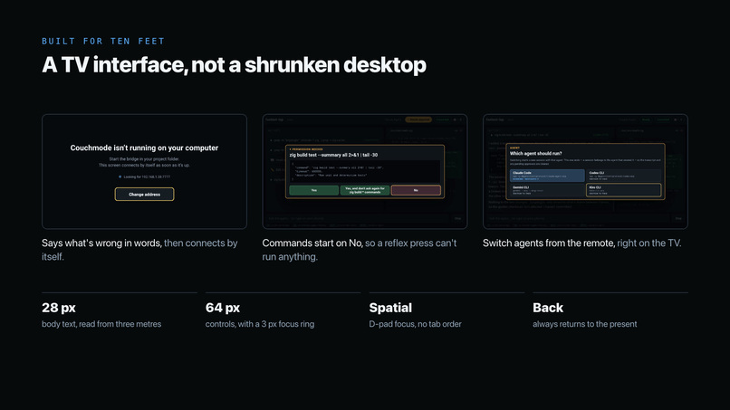 Couchmode – screenshot 3
