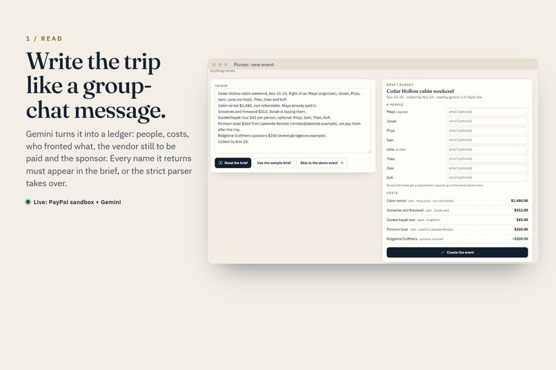 Purser – screenshot 2