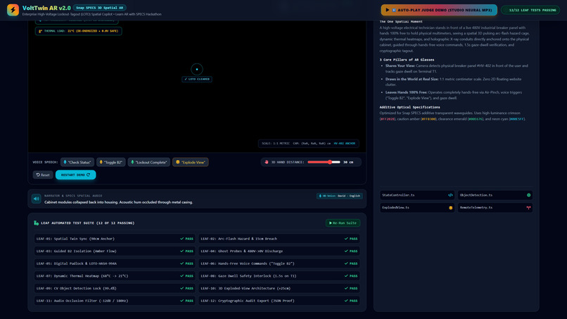 VoltTwin AR v2.0 - Safety Copilot for SPECS – screenshot 6