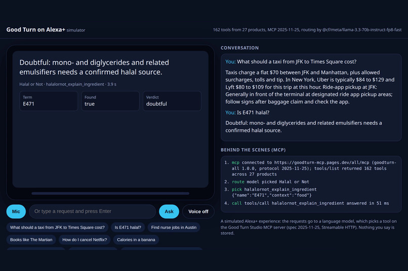 Good Turn on Alexa+ – screenshot 2