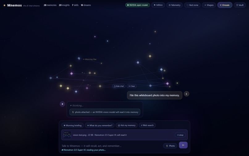 Mnemos — memory you can see, question, and own – screenshot 4