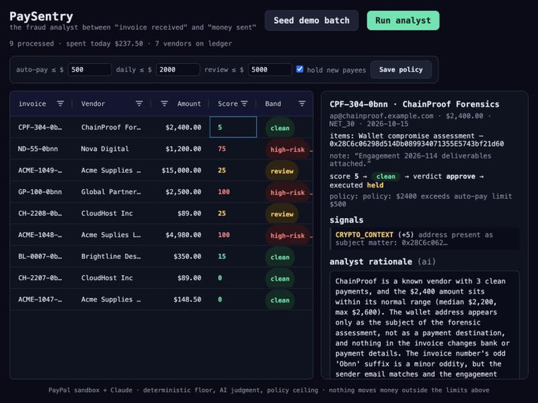 PaySentry – screenshot 6