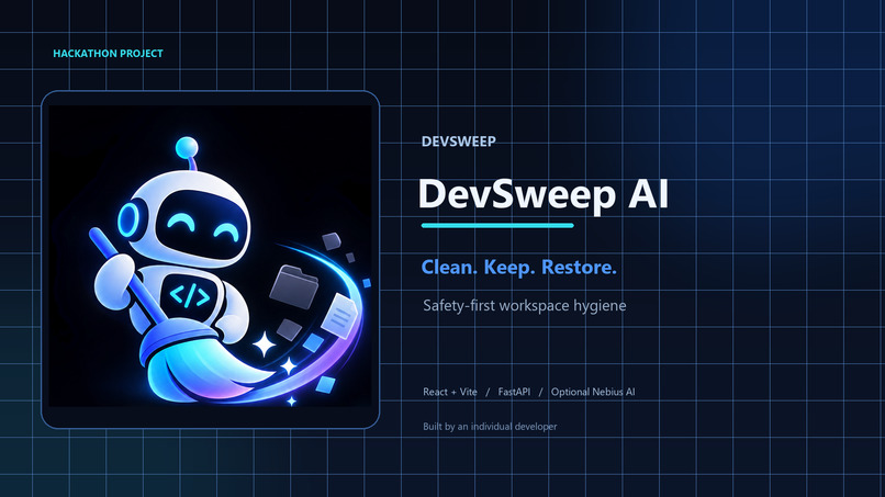 DevSweep AI — Intelligent Workspace Cleanup Agent – screenshot 1