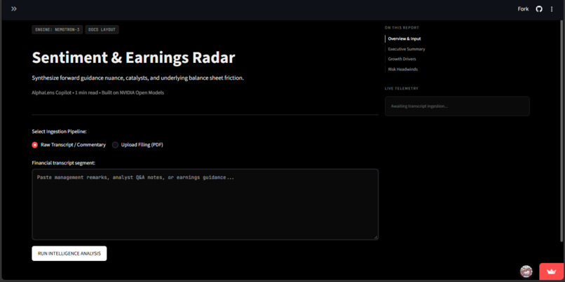 AlphaLens – screenshot 1