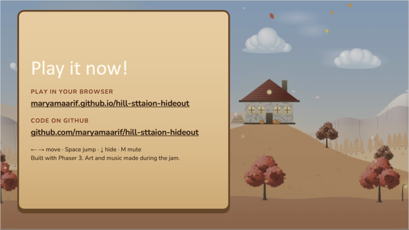 ThreeFlow_Hill Station Hideout Game – screenshot 3