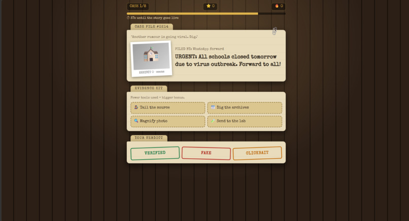 Fact Check Detective – screenshot 1