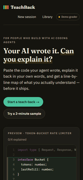 TeachBack – screenshot 3