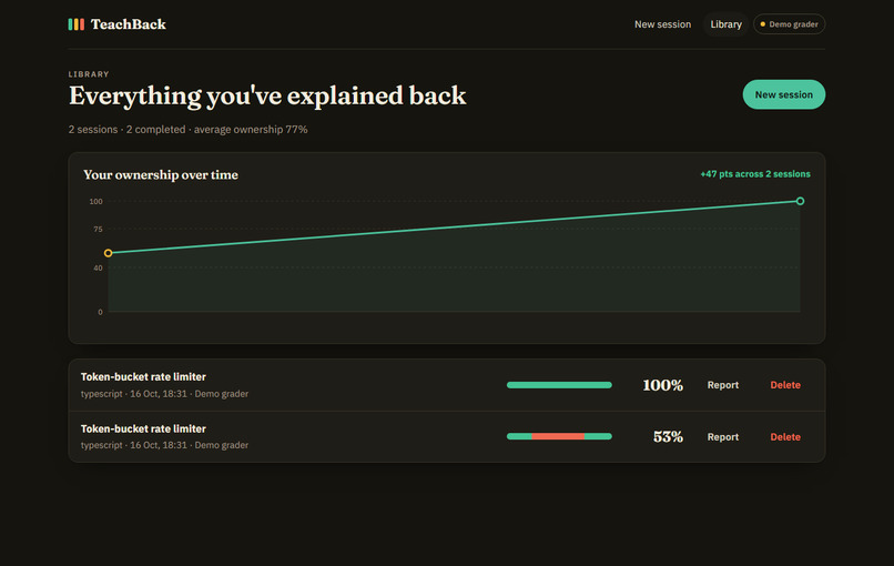 TeachBack – screenshot 4