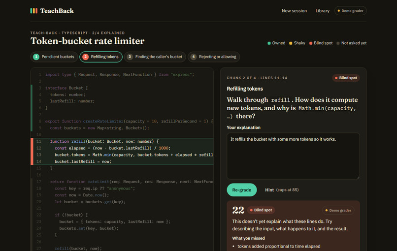TeachBack – screenshot 5