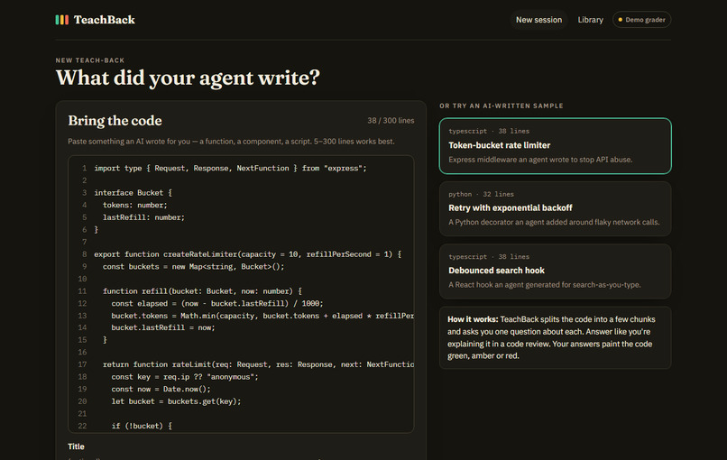 TeachBack – screenshot 6