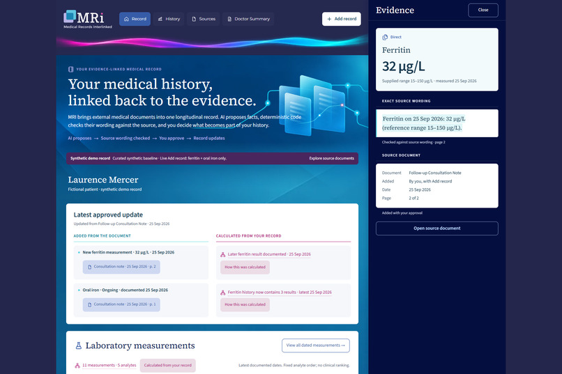 MRI | Medical Records Interlinked – screenshot 3