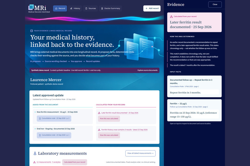 MRI | Medical Records Interlinked – screenshot 4