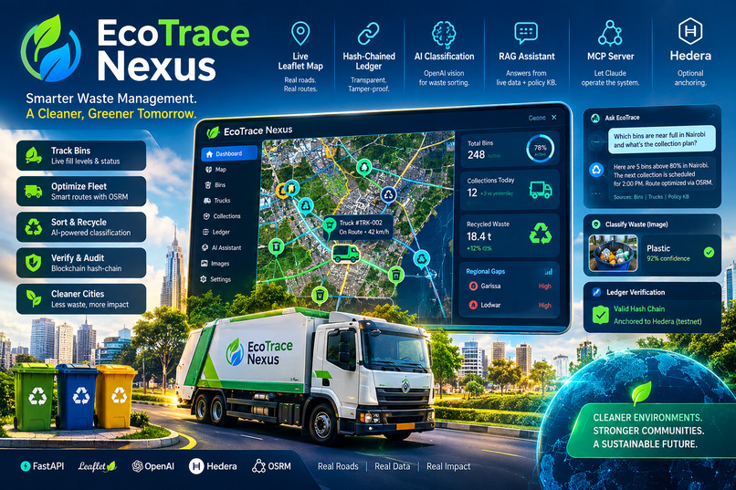 EcoTrace Nexus: AI-Powered Waste Traceability – screenshot 1