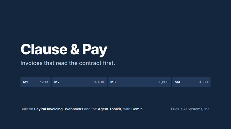 Clause & Pay – screenshot 1