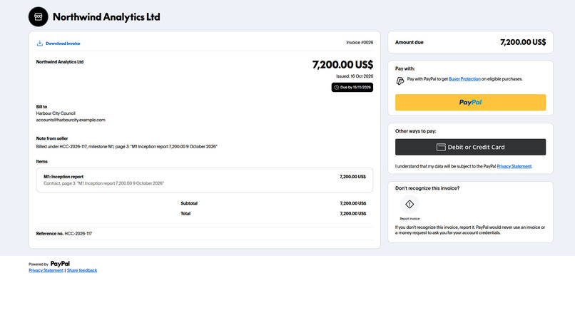 Clause & Pay – screenshot 3