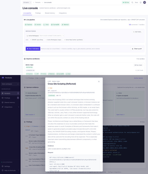 Pentests – screenshot 6