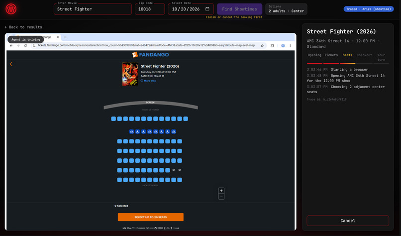 ShowTime – screenshot 2