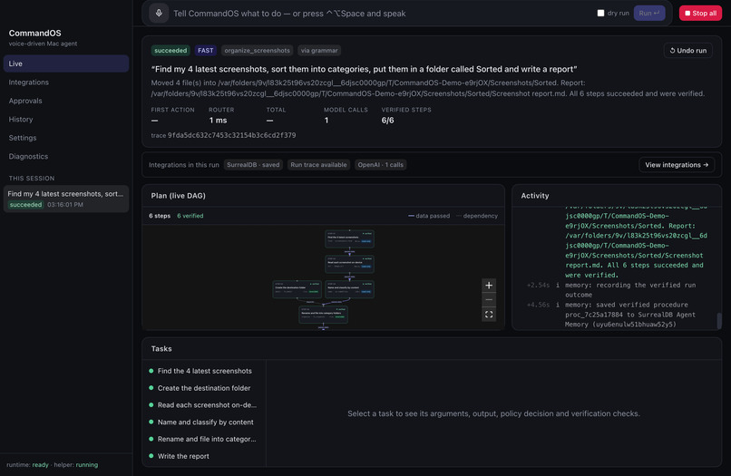 CommandOS – screenshot 3