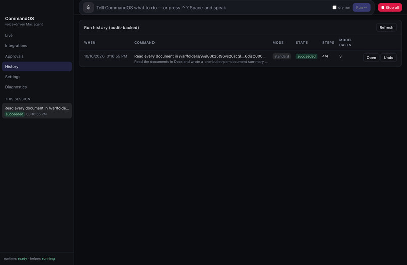 CommandOS – screenshot 4