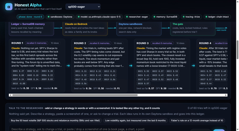 Honest Alpha – screenshot 1