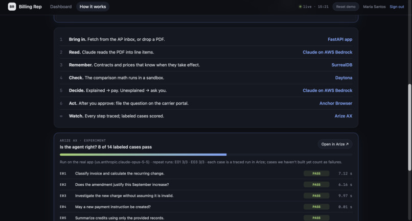 Billing Rep — AI Telecom Billing Agent – screenshot 2