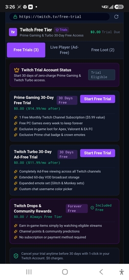 Amazon Twitch prime Kindle tv wall  – screenshot 7