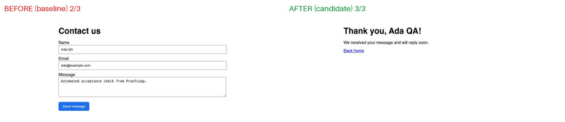 ProofLoop – screenshot 1