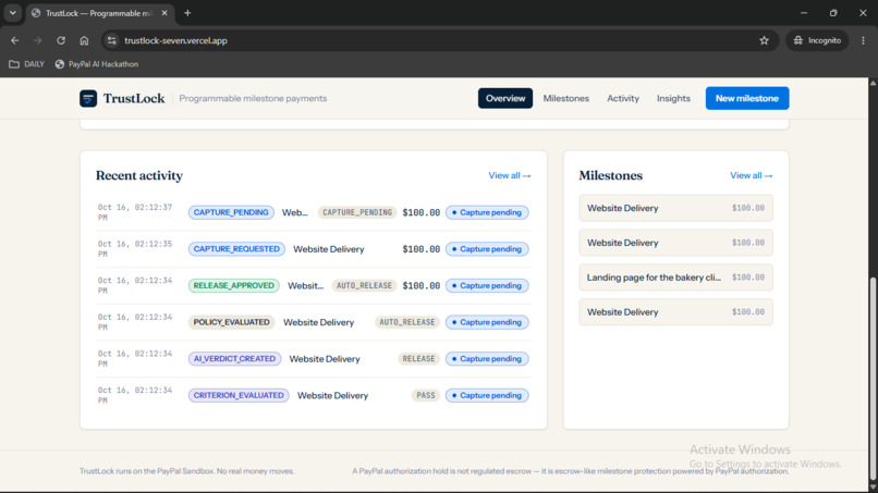 TrustLock – screenshot 3