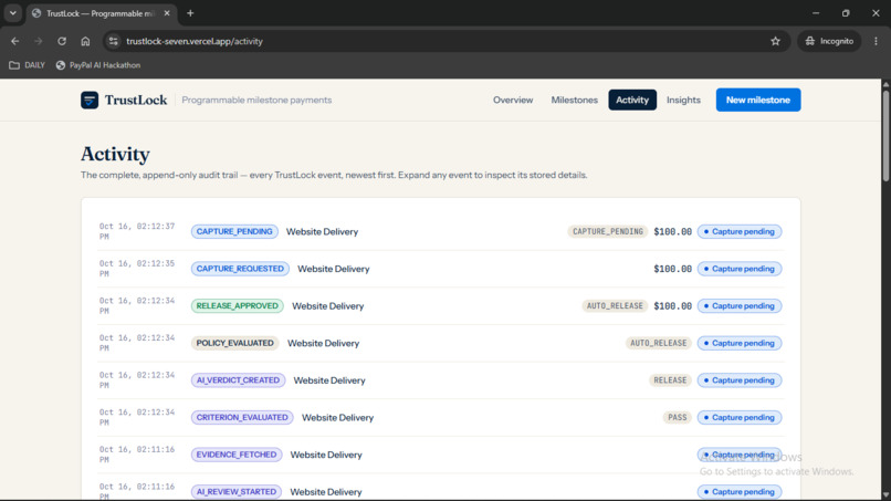 TrustLock – screenshot 4