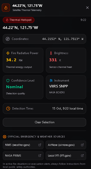 Wildfire Impact Tracker – screenshot 3