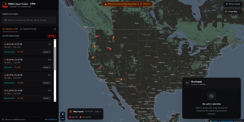 Wildfire Impact Tracker – screenshot 4